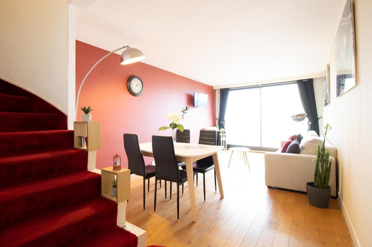Appartement Spacieux Vue Cathedrale Reims Exterior foto